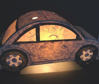 Pottery Barn Kids Table Lamp Vw Volkswagen Beetle Bug Car Lamp Night Light