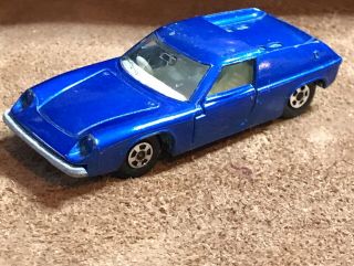 Rare Vintage Matchbox Lesney Superfast 5 1969 Blue Lotus Europa Die - Cast Car D6