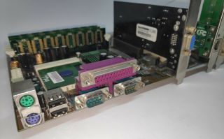 Asus CUBX - L Socket 370/Intel Celeron 700/Video/RAM/Sound/LAN RARE SET 3