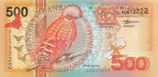 Suriname 500 Gulden 2000 Unc pn 150 Rare Banknote Note 2