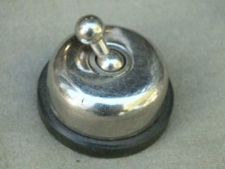 Small Vintage Dc Low Voltage Chrome Toggle Switch,  Car Caravan Boat