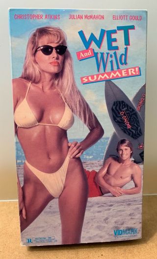 Wet And Wild Summer Vidmark Vhs Sex Comedy Hardbodies Bikini Rare