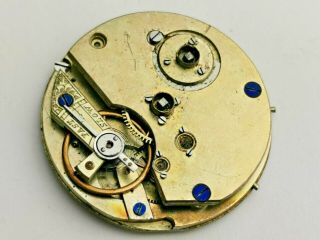 Antique Pocket Watch Movement for Repair,  Antique Pocket Watch Movement 2