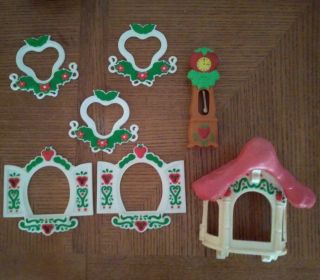 Vintage Berry Happy Home Strawberry Shortcake Doll House Dollhouse Parts 1983