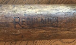 Winner No.  90 Regulation vintage antique baseball bat solid wood 33” 3