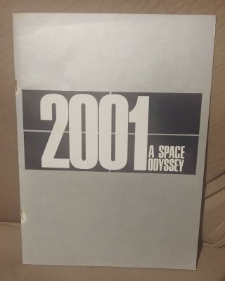 2001 A Space Odyssey 1968 Movie Souvenir Program Rare