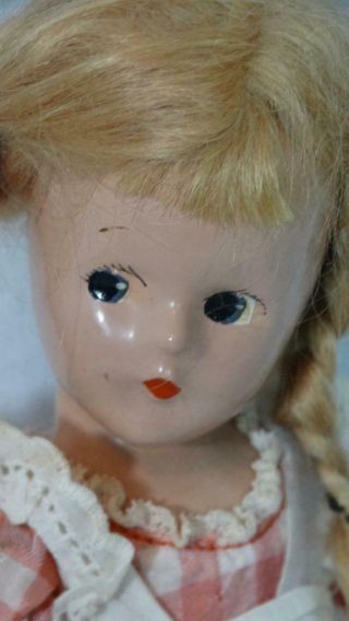 1940s Rare Madame Alexander Little Betty Compo Mcguffy Anna Or Special Girl 9 " ??