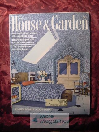 Rare House & And Garden May 1963 Architecture Decoration Design Gardening