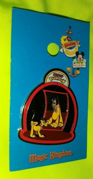 Disney Magic Kingdom Mickeys Toontown Pluto Funhouse Collectible Pin Rare