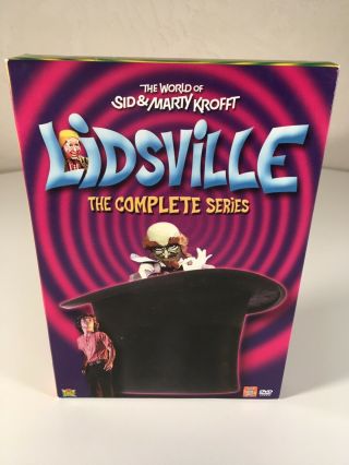 Lidsville: The Complete Series (dvd,  2005,  3 - Disc Set) Sid & Marty - Rare & Oop