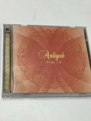 Aaliyah - I Care 4 U (cd,  Dvd,  2002,  Includes Audio Cd) Rare Oop 26c