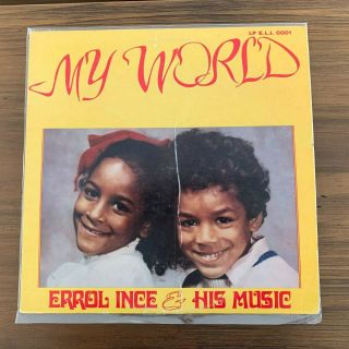 Errol Ince My World Shaft 1979 Island Funk Tropical Afro Disco Soca Lp Rare