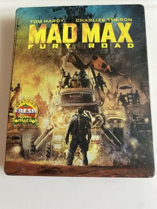 Mad Max Fury Road Rare Best Buy Exclusive Steelbook Blu/dvd No Digital