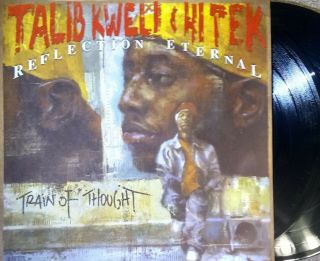 Rare Hip Hop Lp Talib Kweli & Hi Tek Reflection Eternal Train Of Thought Nm