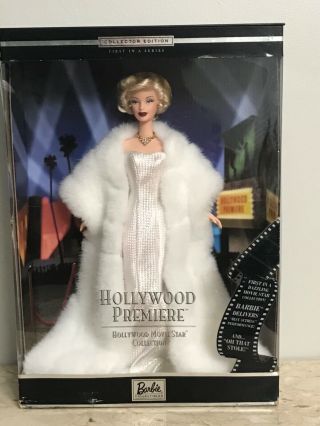 Vintage 2000 1st In Series Hollywood Premiere Marilyn Monroe Barbie Doll