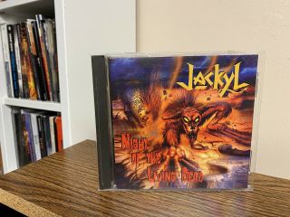Jackyl - Night Of The Living Dead Cd 1996 Music For Nations Very Rare Hair Metal