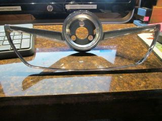 1964 Pontiac Gto & Lemans Rare Vintage Chrome Horn Ring Gm 9740478 -