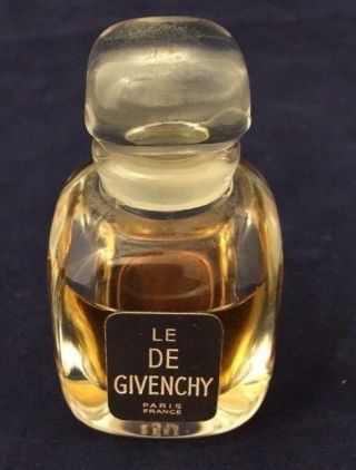Rare Vintage LE DE GIVENCHY Perfume Splash Circa 1960 - 1970 2