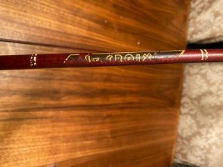 Vintage St.  Croix Pacemaker Fishing Rod 6 Foot 2 Piece Pole Maroon