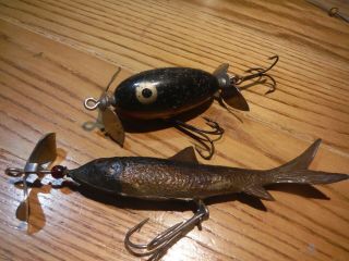 Rare Vintage/antique Paw Paw/unknown Lures