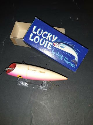 Vintage Lucky Louie Pearl Pink