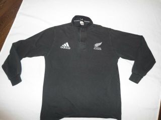 Vintage Rare Zealand All Blacks Adidas Rugby Jersey Xl