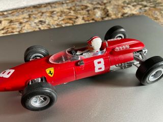 Rare Vintage Cox 1/24 Ferrari F1 Slot Car Nos Chassis And Runs Smooth