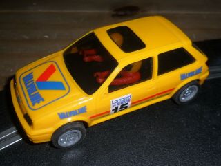 Scalextric Rare Vintage Ford Fiesta Xr2i Touring / Rally Car With Lights