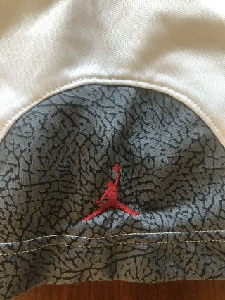 Nike Air Jordan Basketball Shorts Cement Elephant Print Vintage Rare Size Xl