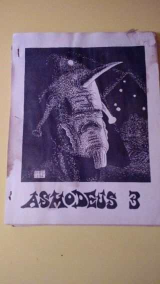 Asmodeus 3 - Sf Fanzine By Subgenius Founder Doug Smith - Rare