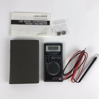 Radio Shack Micronta 22 - 171A LCD Digital Autoranging Pocket Multimeter,  Battery 3