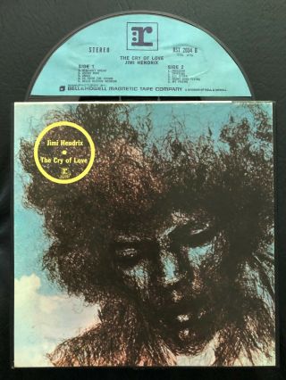 Jimi Hendrix The Cry Of Love Rare Blues Psych Reel To Reel Tape 3.  75 Ips