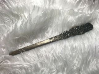 Antique Prudential Letter Opener Late 1800s Early 1900s Vtg Office Advertising
