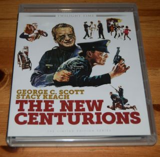 The Centurions Blu - Ray Twilight Time Rare Oop Limited Ed.  George C.  Scott