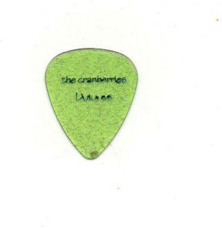 (( (the Cranberries - Vintage)) ) Guitar Pick Picks Plectrum Very Rare 4