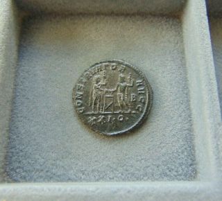 Rare Extremely Fine Roman Empire Diocletian Silvered Antoninianus 24mm/3,  7gr