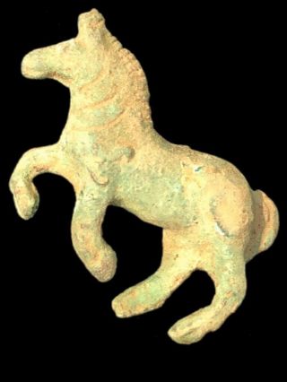 Rare Ancient Roman Bronze Period Horse Statue - 200 - 400 Ad (6)