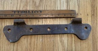 Antique Vtg Cast Iron 9 " Centers Wall Mounted Sink Bracket 3