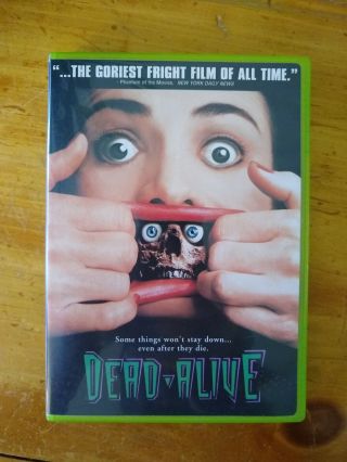 Dead Alive - Blu Ray/dvd Combo " Rare " Oop