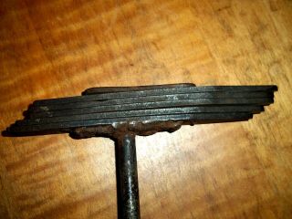 Antique Bernard Welding Equip Layered Slag Hammer - Early Chicago Tool - Rare 