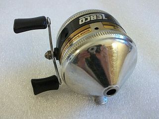 Vintage Zebco 33 Spinning Push Button Fishing Reel