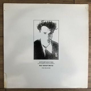 Pet Shop Boys - Opportunities Very Rare Pre - Release 12” Single
