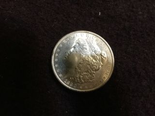 1890 P Morgan silver dollar uncirculated uncertified 2