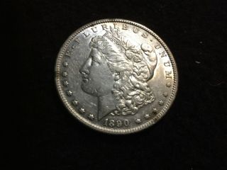 1890 S Morgan Silver Dollar Uncirculated Uncertified