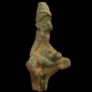 Rare Ancient Roman Bronze Erotic Period Statue - 200 - 400 Ad (9)