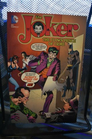 The Joker The Clown Prince Of Crime Dc Tpb Rare Oop 2013 1st Print Batman Robin