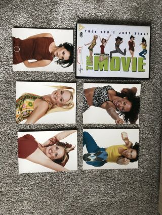 Spice Girls Spiceworld The Movie Dvd With Postcards Rare