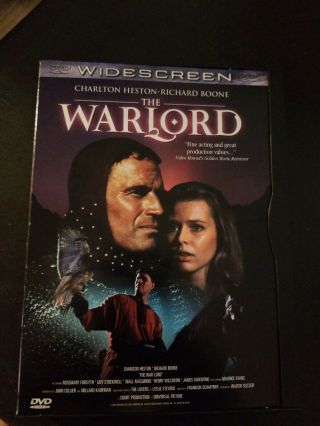 The War Lord (dvd,  2000,  Widescreen) Out Of Print Snap Case Rare Near