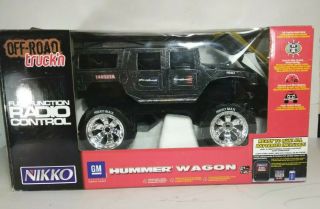 Nikko Hummer H1 Off Road Rare Vintage Remote Control Battery And Battery Charger