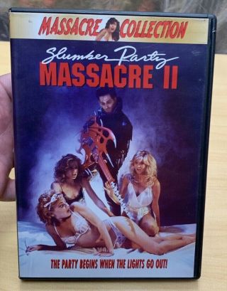 Slumber Party Massacre 2 Oop (rare) Dvd 2000